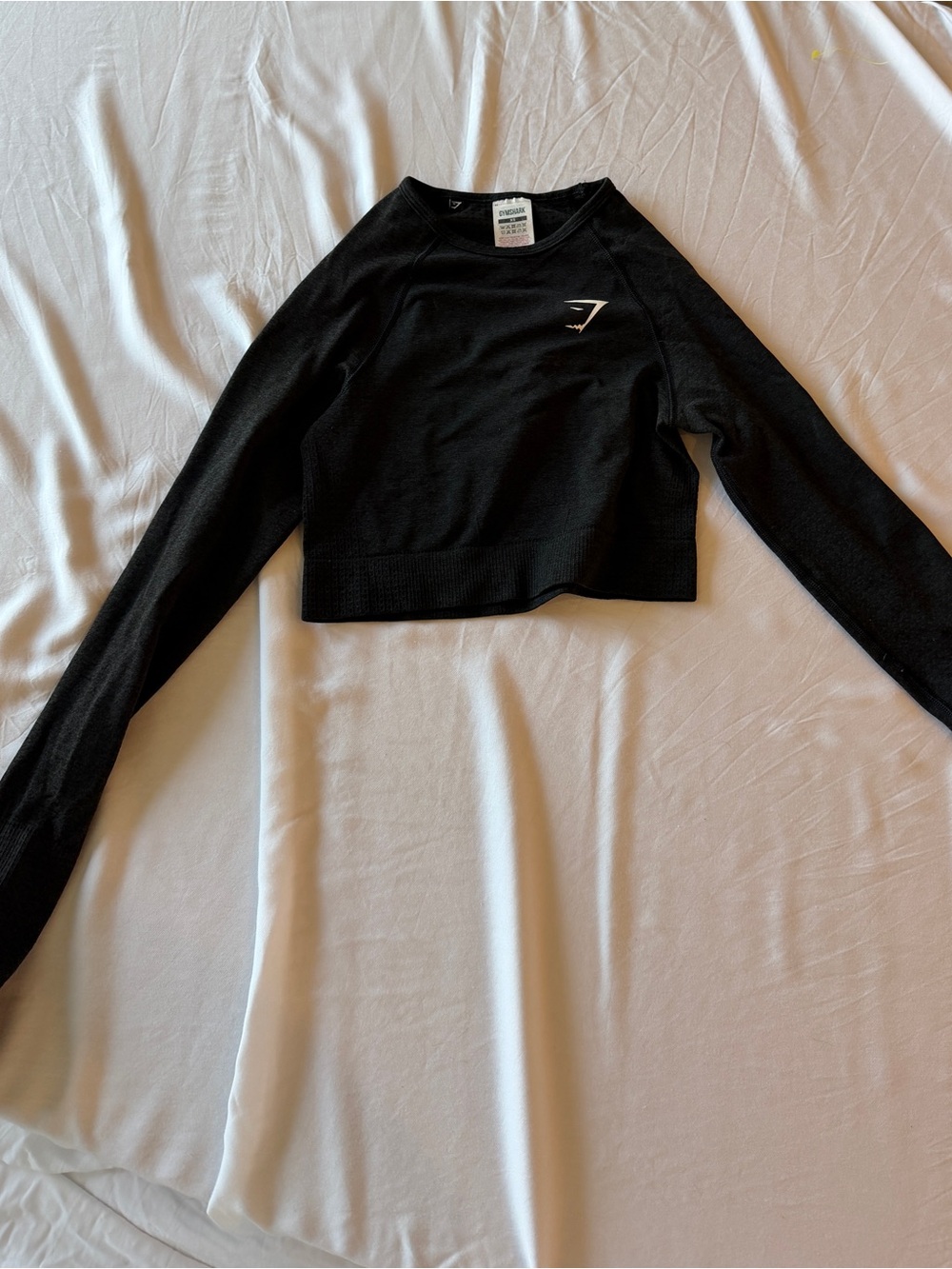 Gymshark Long-Sleeve Cropped Top